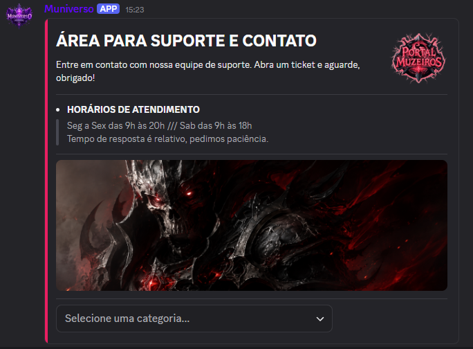 Sistema de atendimento por tickets